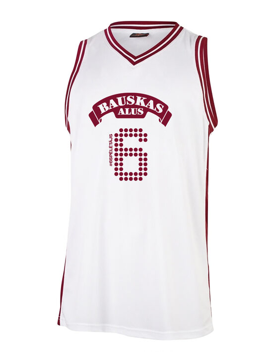 Basketbola fanu krekls (balts)